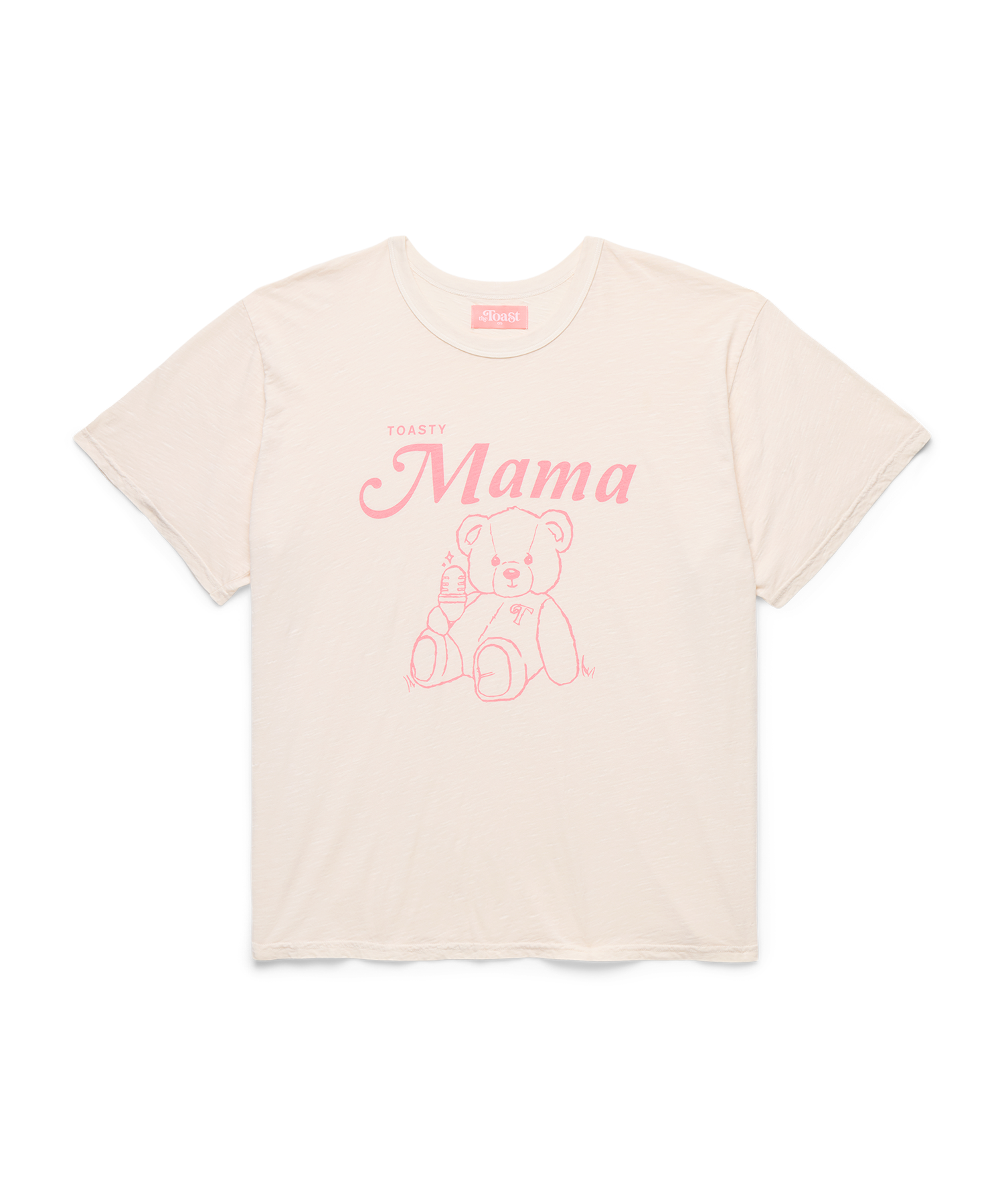 Toasty Mama Oversized Tee Ivory – The Toast Podcast