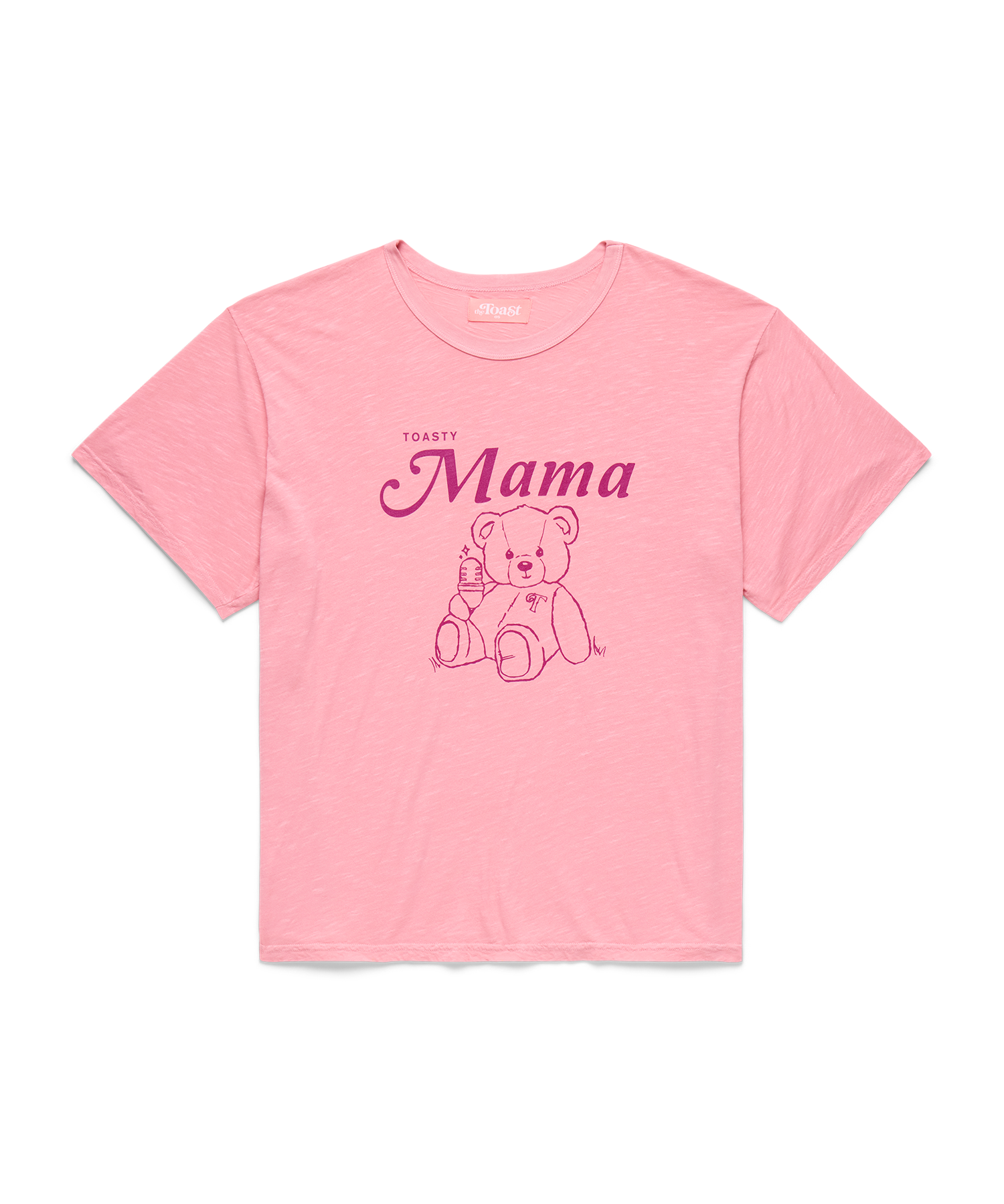 Toasty Mama Oversized Tee Mauve – The Toast Podcast