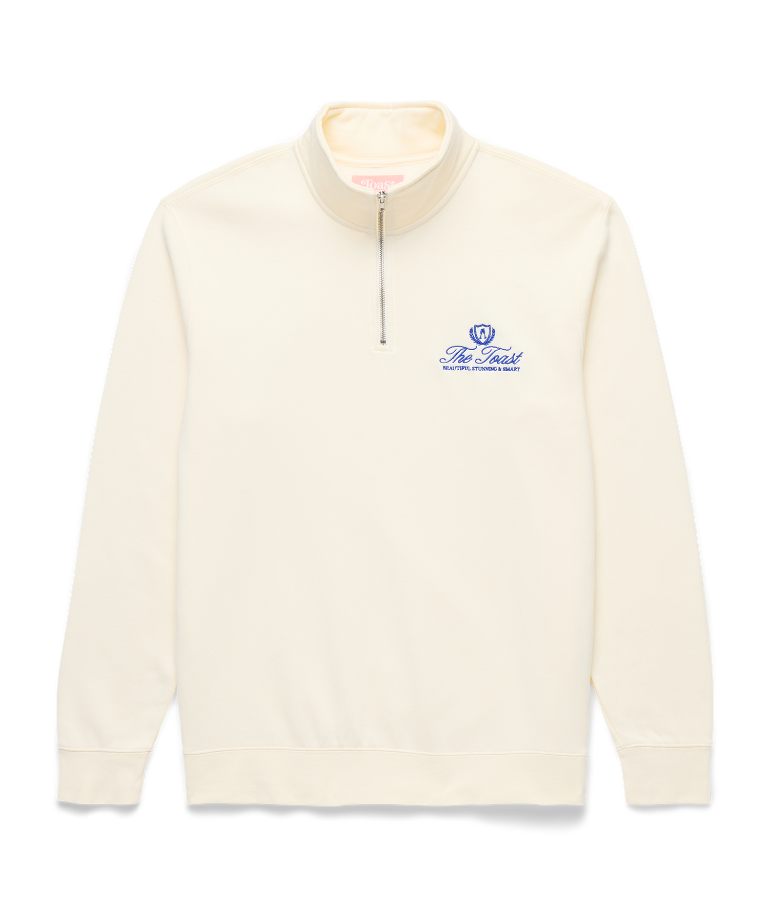 Club Quarter Zip Bone – The Toast Podcast