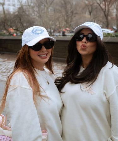 Crest Hat White