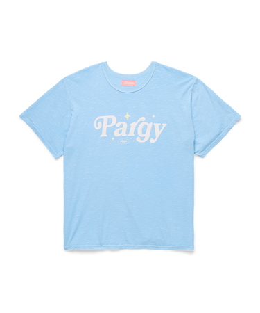 Pargy Oversized Tee Periwinkle