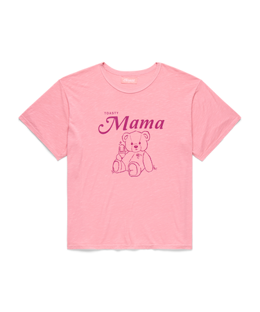 Toasty Mama Oversized Tee Mauve