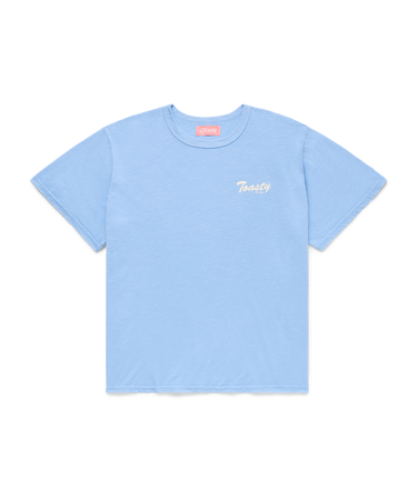 Toasty Oversized Tee Sky Blue - PREORDER