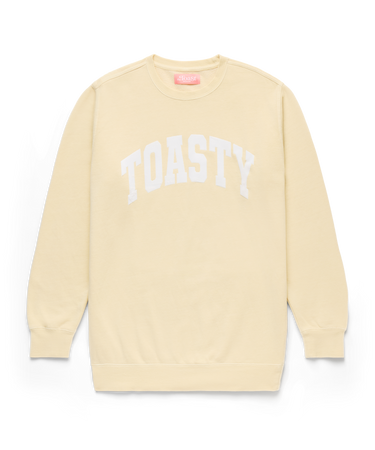 Toasty U Crewneck Butter