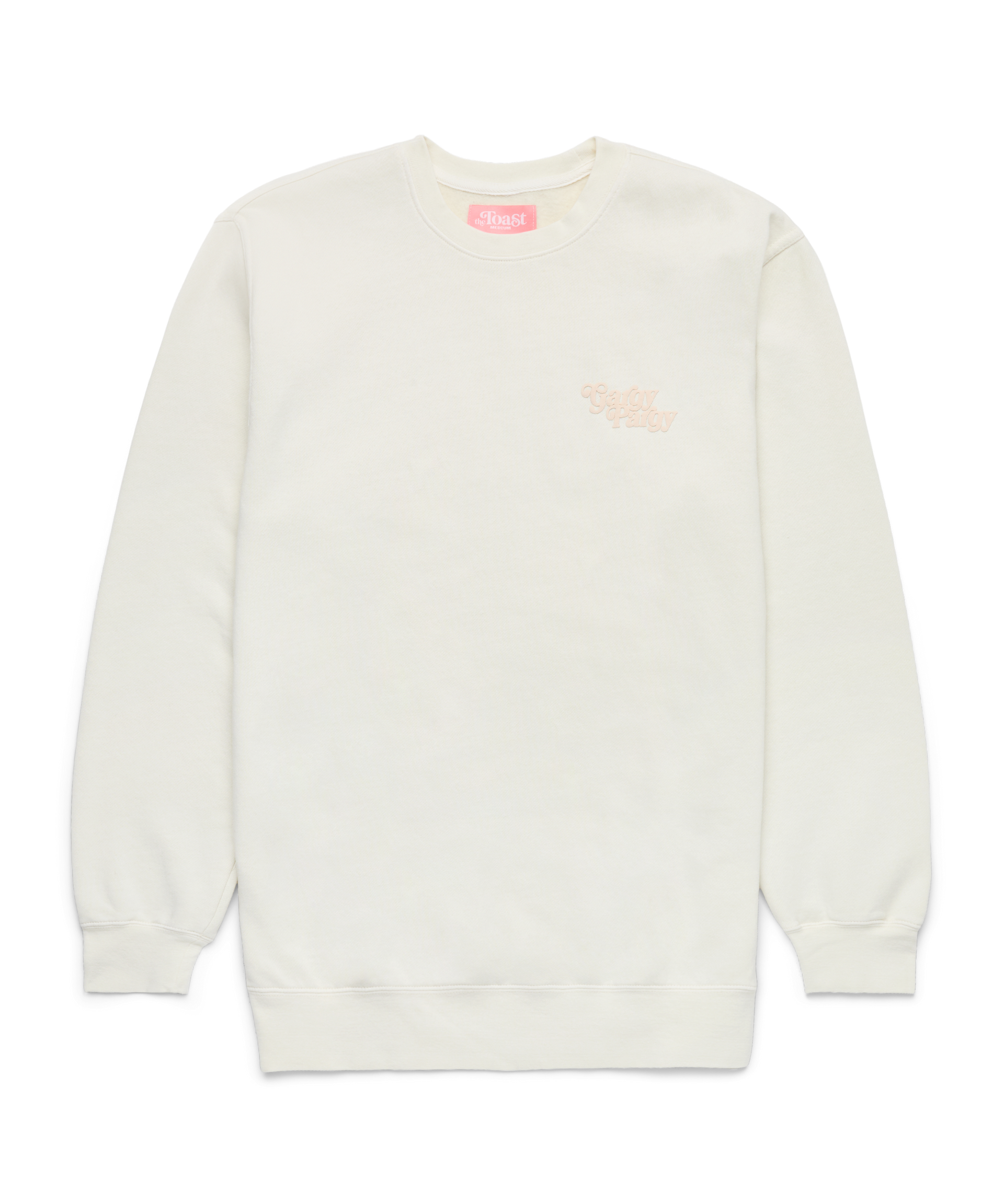 Gargy Pargy Crewneck Cream – The Toast Podcast