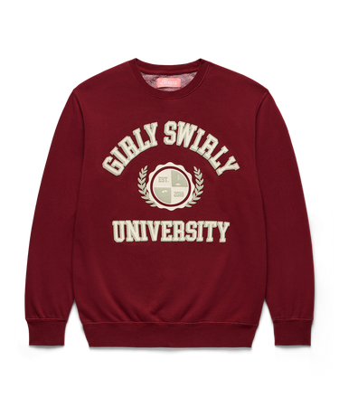 GSU Crewneck Merlot