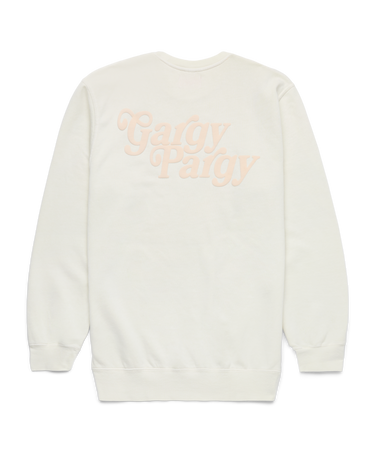 Gargy Pargy Crewneck Cream – The Toast Podcast Gargy Pargy Crewneck Cream – The Toast Podcast