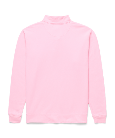 Crest Polo Sweatshirt Soft Pink
