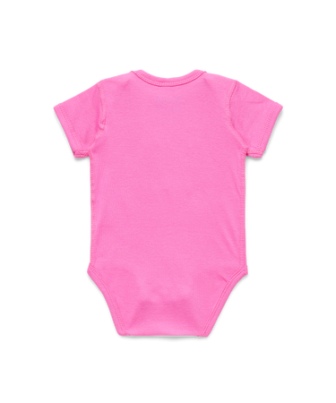 Collegiate Bebe Onesie Raspberry